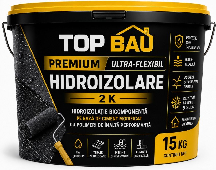 TOP PREMIUM ULTRA-FLEXIBIL HIDROIZOLARE 2 K