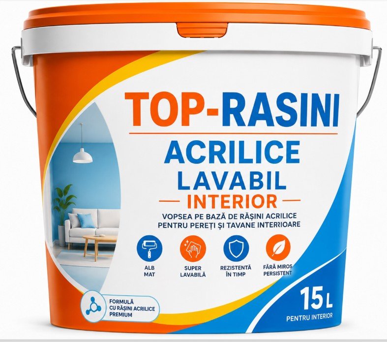 TOP-LATEX LAVABIL INTERIOR 15L