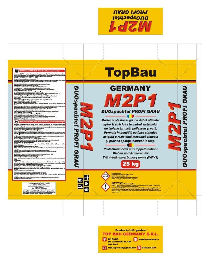 M2P1 ADEZIV LIPIRE SI ARMARE GRI 25 KG