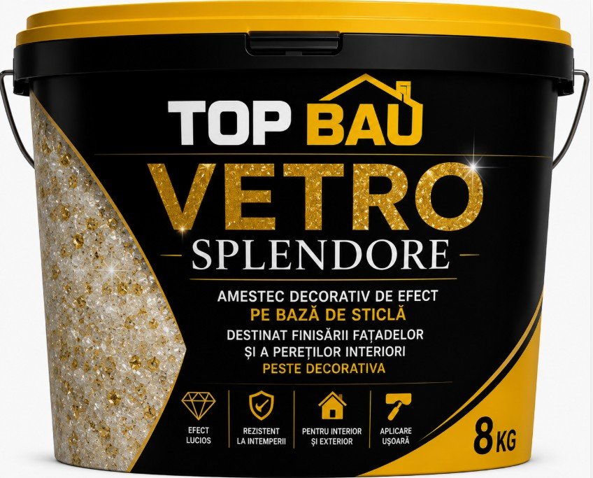 TOP BAU VETRO SPLENDORE 8KG
