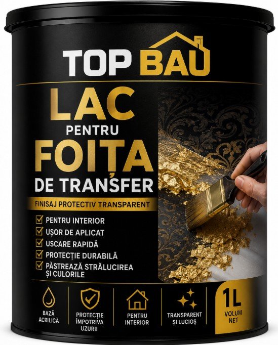 TOP BAU LAC PENTRU FOITA DE TRANSFER